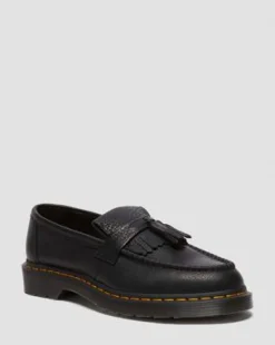 Adrian-loafers i Ambassador-læder med kvast in Sort