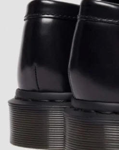 Adrian Snaffle-loafers i Smooth læder med kvast in Sort