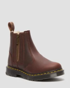 2976 Alyson DM's Wintergrip Chelsea Støvler in Brun