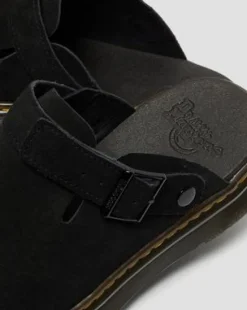 Carlson-mules i ruskind in Sort