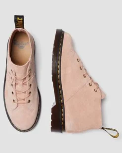 Church Monkey-støvler i Desert Oasis-ruskind in Peach Beige