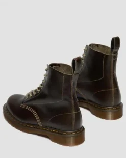 1460 Classic Calf-støvler in Sepiagrå
