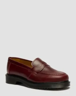 Delapre Penny Loafers in Bordeauxfarvet