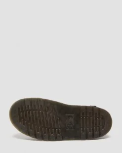 Jorge II Slingback-mules i Brando-læder med remme in Sort