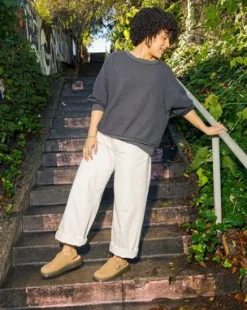 Jorge II Slingback-mules i Tumbled Nubuck-læder in Savannebrun
