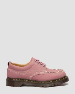 Lowell-Moc Toe-sko i Nubuck-læder in Pudderrosa