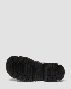 MATTISON SLIDE SLIP-ON SANDALER in Sort & Pink Multi