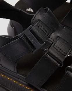 Mattson-sandaler med 3 remme in Sort