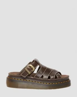 Maxxy Slide AR Rogue-sandaler i læder in Brun