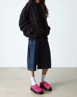 Zebzag-mules i Anywair-ruskind in Pink